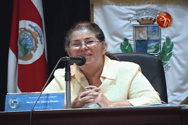 María Ester Madriz, vicepresidenta.