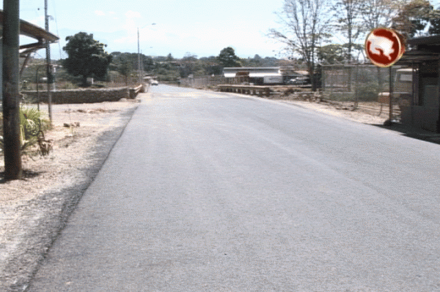 Así quedó la vía. Así quedó la vía.