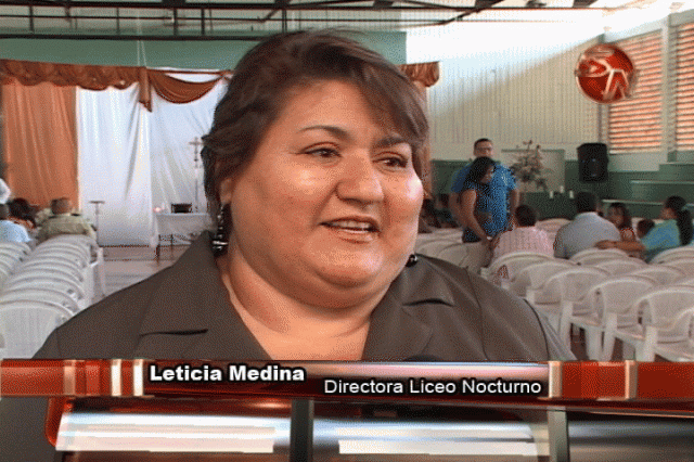 Leticia Medina, directora.