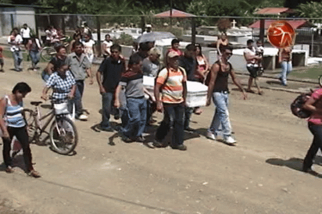 El sepelio fue en Ciudad Cortés.