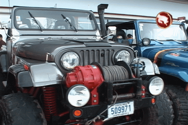 Hubo exhibición de los carros.