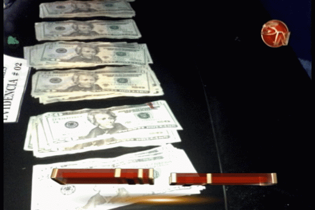 Decomisaron 17440 dólares. Decomisaron 17440 dólares.