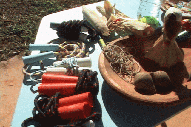 Hubo variedad de juegos tradicionales.