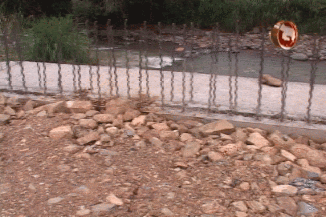 Actualmente se construye el puente.