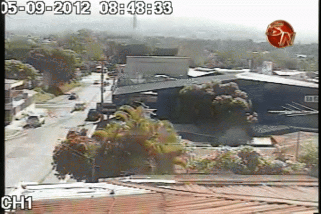 No se reportan daños. Imagen: Instatel. No se reportan daños. Imagen: Instatel.