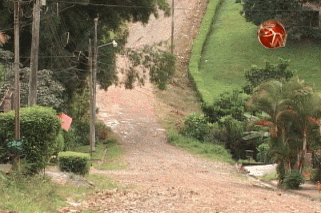 Las alcantarillas se colocarían en este camino. Las alcantarillas se colocarían en este camino.