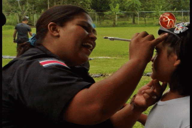 Compartieron con niños especiales. Compartieron con niños especiales.