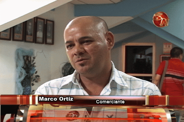 Marco Ortiz, comerciante. Marco Ortiz, comerciante.