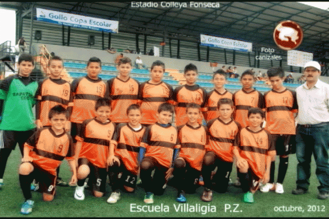 El equipo de la escuela.