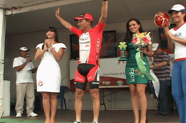 Marlon Pérez, ganador novena etapa. Marlon Pérez, ganador novena etapa.