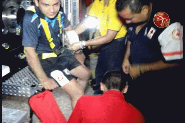 Sufrió algunas heridas. Sufrió algunas heridas.