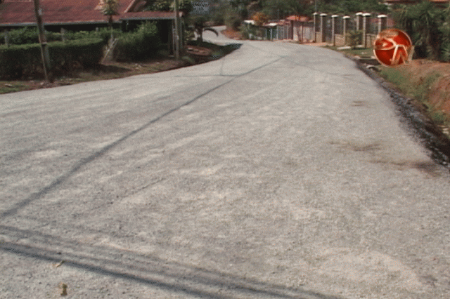 Así se aprecian algunas calles. Así se aprecian algunas calles.