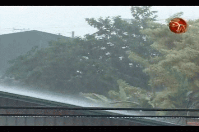 Precaución por vientos y lluvias. Precaución por vientos y lluvias.