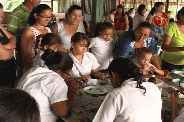 Comunidad se unió a la causa. Comunidad se unió a la causa.