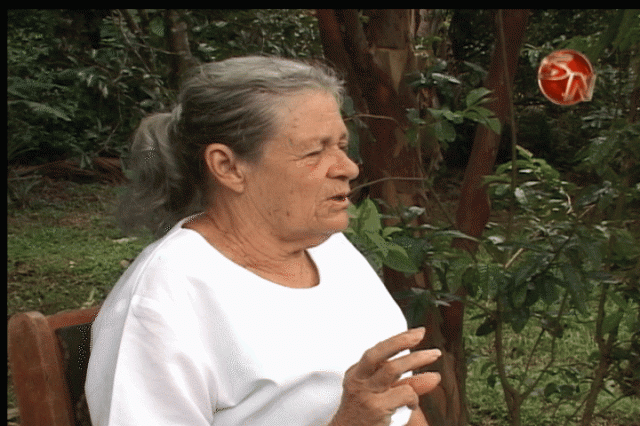 Doña Elvira Mora, afectada. Doña Elvira Mora, afectada.