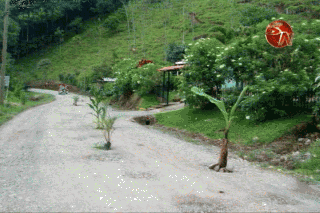 Calle hacia San Gerardo. Calle hacia San Gerardo.