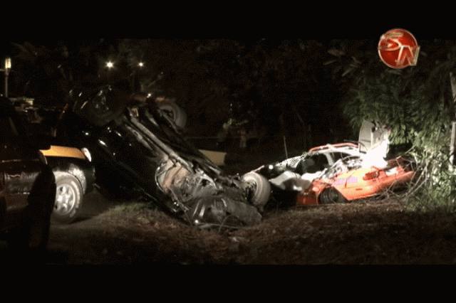 Así quedaron los vehículos. Así quedaron los vehículos.