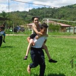 Estudiantes del colegio Jerusalén en actividad "Convivir"