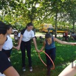 Estudiantes del colegio Jerusalén en actividad "Convivir"