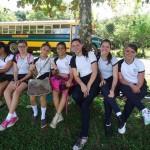 Estudiantes del colegio Jerusalén en actividad "Convivir"