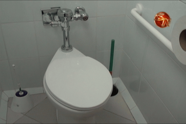 Así se aprecian los baños. Así se aprecian los baños.