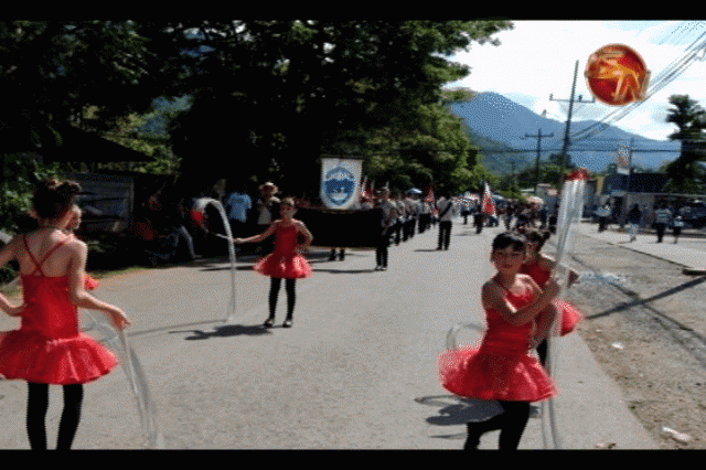 Hubo desfiles. Hubo desfiles.