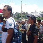 Manifestación de productores de granos en Pérez Zeledón