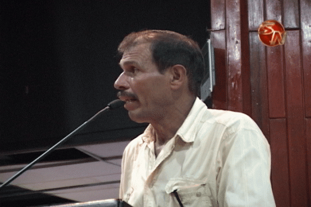 Reney Durán, síndico de Páramo. Reney Durán, síndico de Páramo.