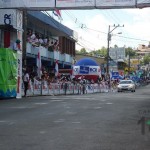 Llegada de la Vuelta Ciclística a Pérez Zeledón 2013