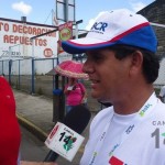 Llegada de la Vuelta Ciclística a Pérez Zeledón 2013