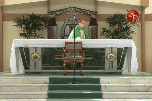 No habrá misas. No habrá misas.