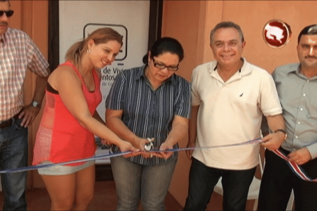 Inauguraron el proyecto. Inauguraron el proyecto.