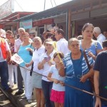 Visita de la Virgen de los Ángeles a Pérez Zeledón