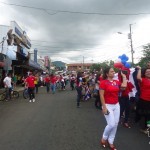 Aficionados celebran gane de la Selección de Costa Rica