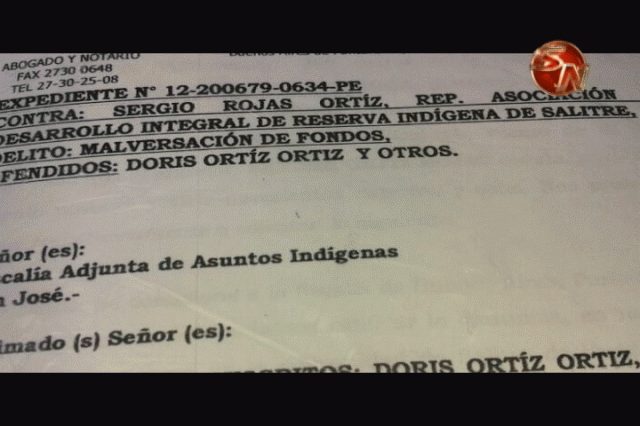 Existe una denuncia. Existe una denuncia.