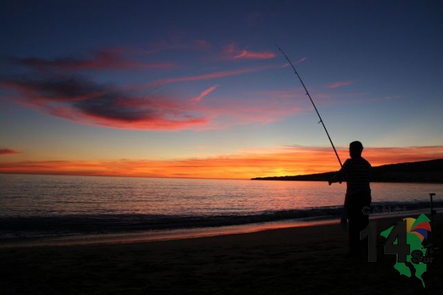Pescador. Ilustrativa.  Pescador. Ilustrativa.