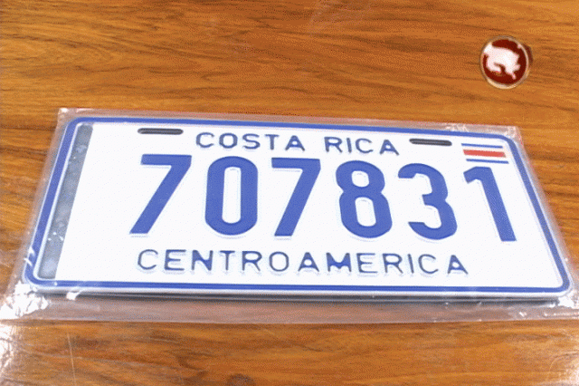 Placas vehiculares.  Placas vehiculares.
