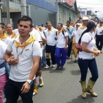 Peregrinación desde San Isidro de El General hasta la Basílica de los Ángeles