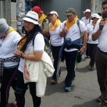 Peregrinación desde San Isidro de El General hasta la Basílica de los Ángeles