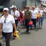 Peregrinación desde San Isidro de El General hasta la Basílica de los Ángeles