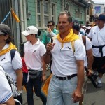 Peregrinación desde San Isidro de El General hasta la Basílica de los Ángeles
