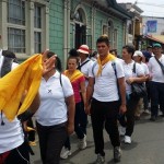 Peregrinación desde San Isidro de El General hasta la Basílica de los Ángeles