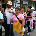 Peregrinación desde San Isidro de El General hasta la Basílica de los Ángeles