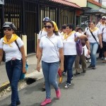 Peregrinación desde San Isidro de El General hasta la Basílica de los Ángeles