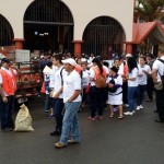 Peregrinación desde San Isidro de El General hasta la Basílica de los Ángeles