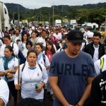 Peregrinación desde San Isidro de El General hasta la Basílica de los Ángeles
