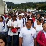 Peregrinación desde San Isidro de El General hasta la Basílica de los Ángeles