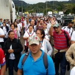 Peregrinación desde San Isidro de El General hasta la Basílica de los Ángeles