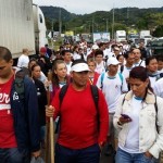 Peregrinación desde San Isidro de El General hasta la Basílica de los Ángeles