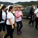 Peregrinación desde San Isidro de El General hasta la Basílica de los Ángeles